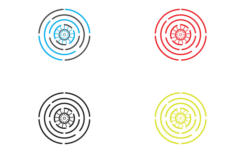 Circle Logo Design Vector Template Logo Template