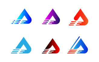 D Letter Creative Logo Design Template