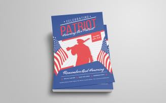 Patriot Day Flyer Template