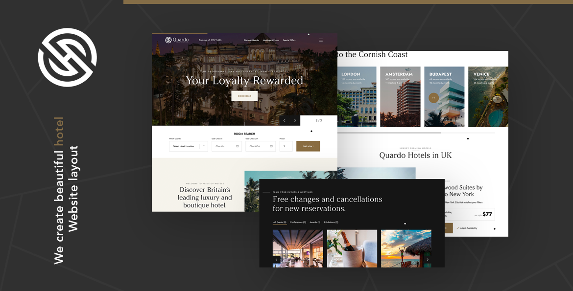 Quardo | Deluxe Premium Hotels WordPress Theme