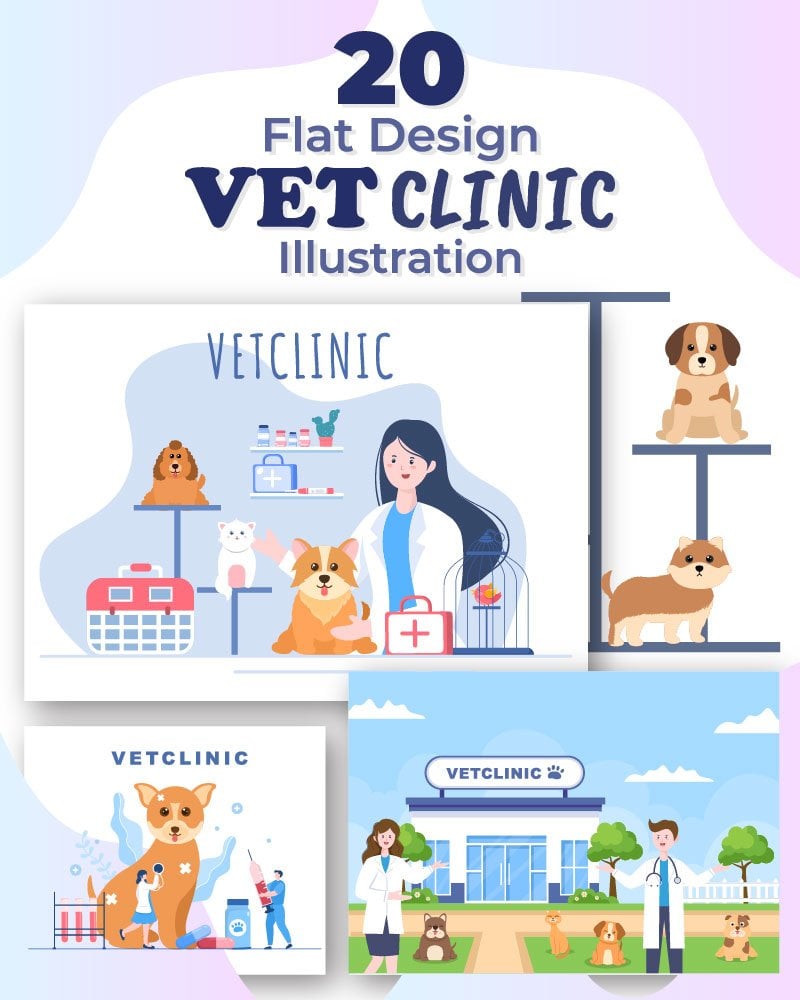 Kit Graphique #226627 Vet Clinic Divers Modles Web - Logo template Preview