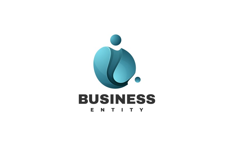 Business Gradient Logo Style Logo Template