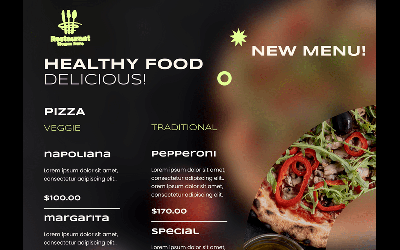 Fast Food Burger flyer Design Template Banner, Poster Corporate Identity