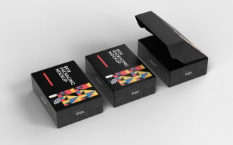 Box Packaging Mockup PSD Template Vol 08
