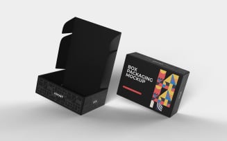Box Packaging Mockup PSD Template Vol 11