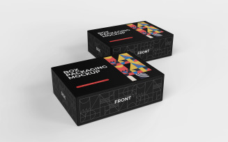 Box Packaging Mockup PSD Template Vol 41