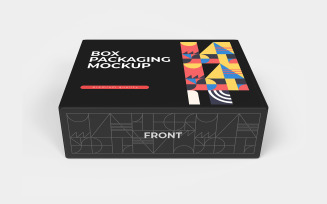 Box Packaging Mockup PSD Template Vol 59