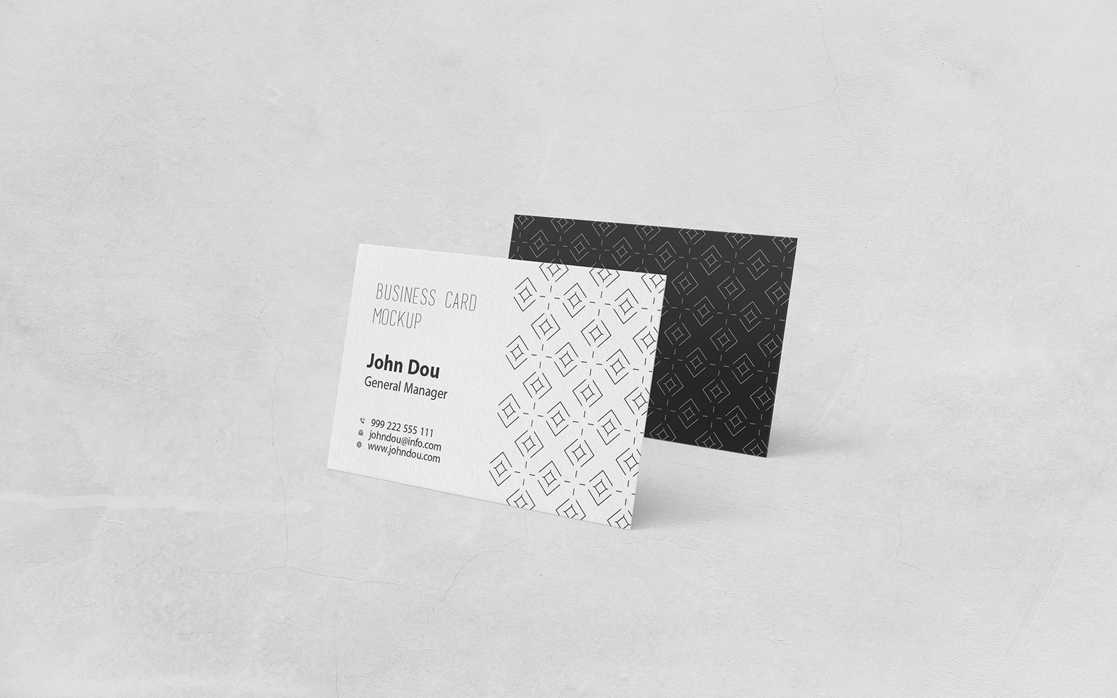 Template #226922 Card Mockup Webdesign Template - Logo template Preview