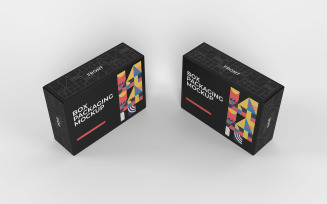 Box Packaging Mockup PSD Template Vol 07