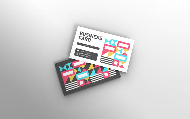 Business Card Mockup PSD Template Vol 10 Product Mockup