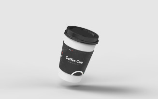 Take Away Coffee Cup Mockup Template Vol 03