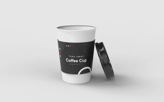 Take Away Coffee Cup Mockup Template Vol 06