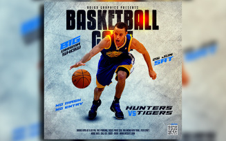 Basketball Tournament Social Media Instagram banner template