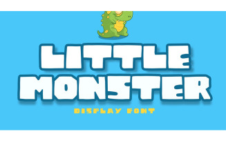 Little Monster Display Font - Little Monster Display Font