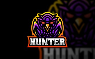 Hunter Owl Sport and E-Sports Logo