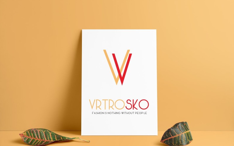 Premium Fashion Vrtrosko Logo Logo Template