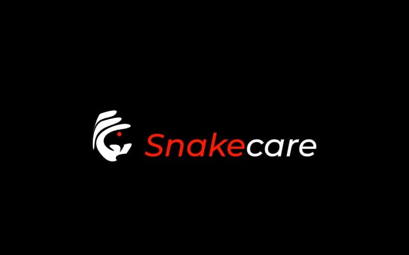 Snake Care Community Rescue G Letter Logo Logo Template