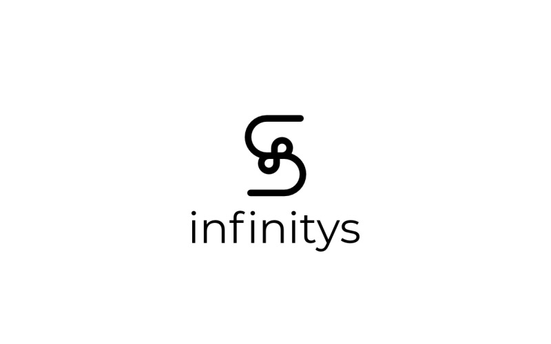 Infinity S Loop Unlimited Logo Logo Template