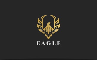 Eagle Letter O Logo Template