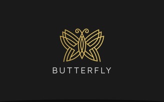 Elegant Butterfly Logo Template