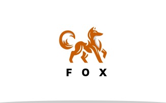 Fox Elegant Logo Template