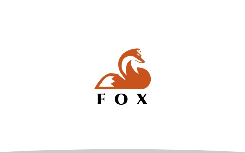 Fox Logo Simple Fox Template Logo Template