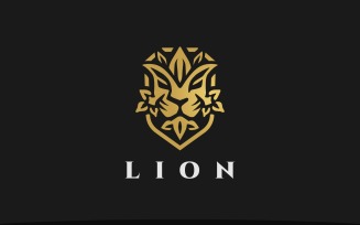 Lion Head Logo Luxury Lion Logo