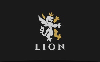 Lion King Heraldry Lion Logo