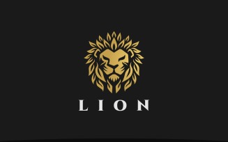 Lion Leaf Logo Nature Lion Logo