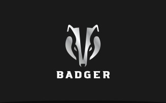 Badger Logo Honey Badger Logo
