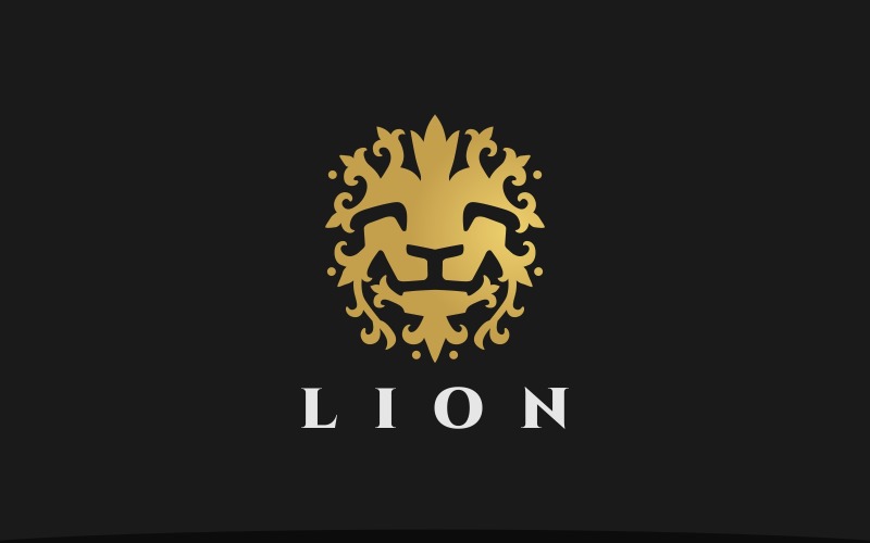 Lion Head Lion Ornament Logo Logo Template