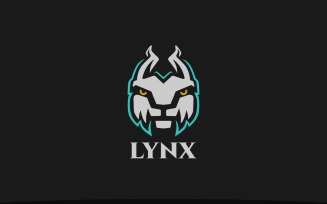Mascot Lynx Logo Template