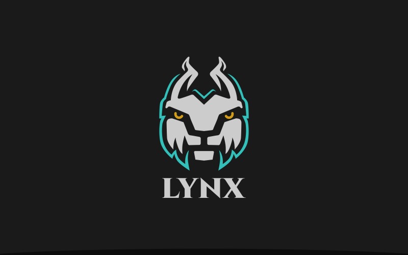 Mascot Lynx Logo Template