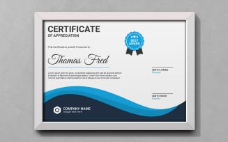 Modern Design Certificate Templates