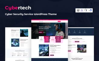 Cybertech- Cyber Security Service Responsive WordPress Theme