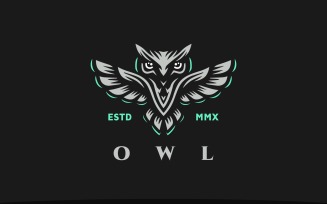 Insomnia Owl Logo Template