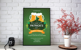 St. Patrick’s Day Party Flye Corporate Identity Template