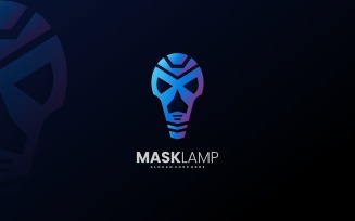 Mask Lamp Gradient Logo Style