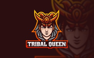 Tribal Queen Sport and E-Sports Logo