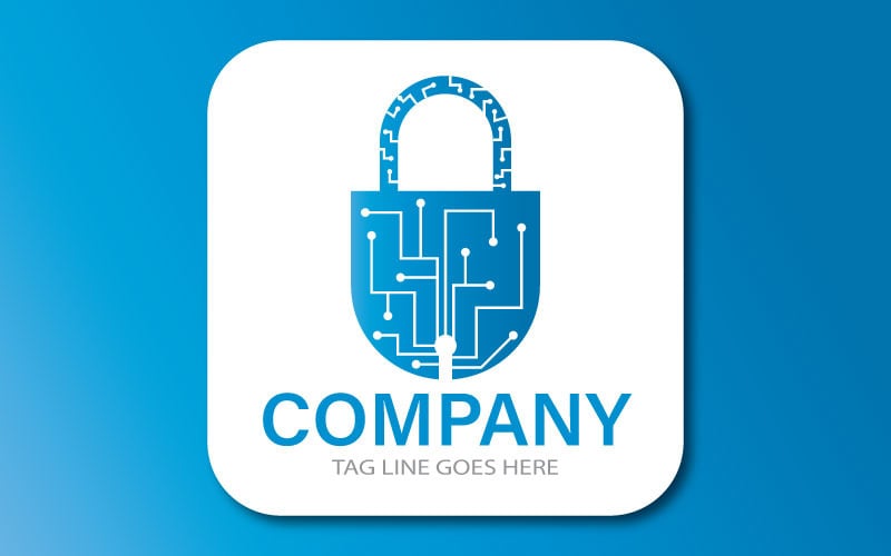 Security Logo for New Companies and Businesses Logo Template