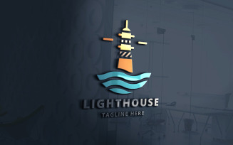 Professional Light House Logo