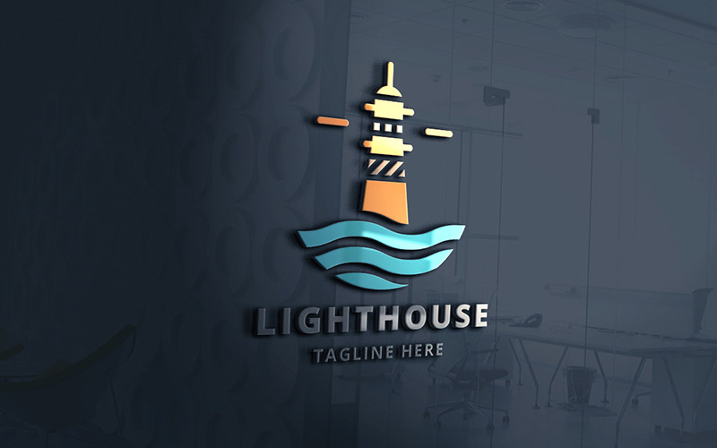 Professional Light House Logo Logo Template