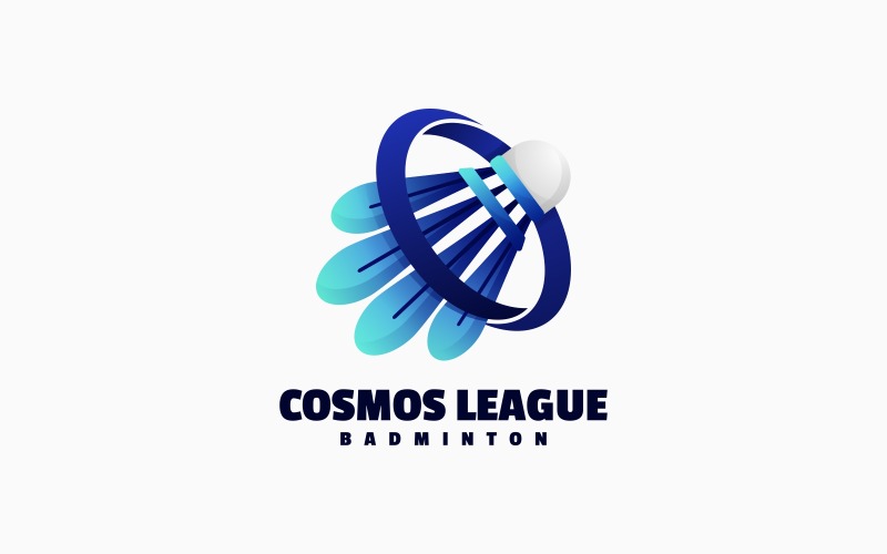 Cosmos League Gradient Logo Logo Template