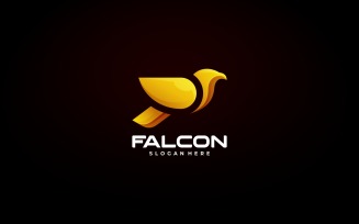 Falcon Gradient Logo Template