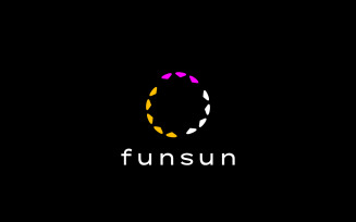 Mid Night Sun Fun Logo Graphic