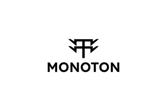 Monogram TM Logo Graphic Template