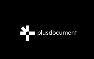 Negative Plus Document Logo