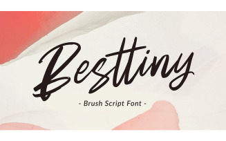 Besttiny Brush Script Font - Besttiny Brush Script Font