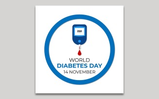 World Diabetes Day Flat Design