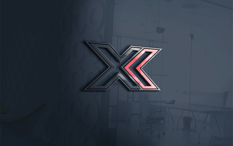 K-X-or-X-K-Letter-Creative-Abstract-Logo-Vector-Template 4 Version Logo Template